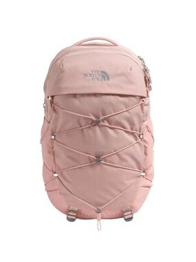 THE NORTH FACE WOMEN'S BOREALIS LUXE BACKPACK PINK MOSS/SILV